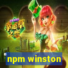 npm winston